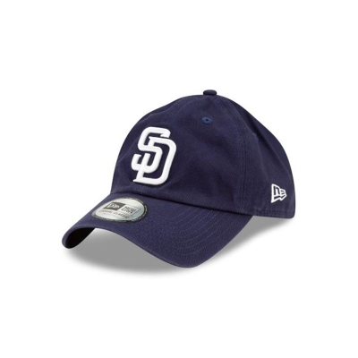 Blue San Diego Padres Hat - New Era MLB Casual Classic Adjustable Caps USA6523709